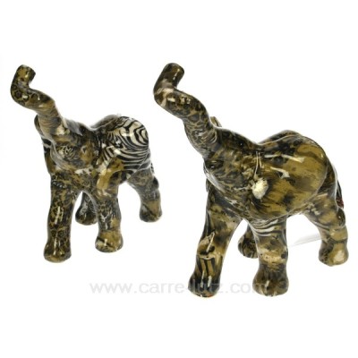 CL49900040  Elephant en couple leopard 66,00 €