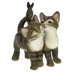 CL50001037  Couple chat marron 19,60 €