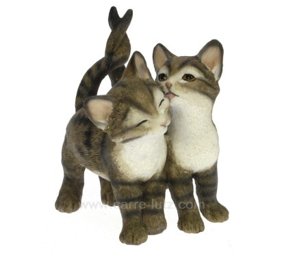 CL50001037  Couple chat marron 19,60 €