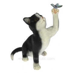 CL50001039  Chat papillon noir et blanc 18,20 €