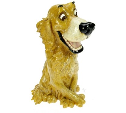 CL50011038  Chien Toby﻿ en poudre de pierre reconstituée peinte et vernis﻿ 67,90 €