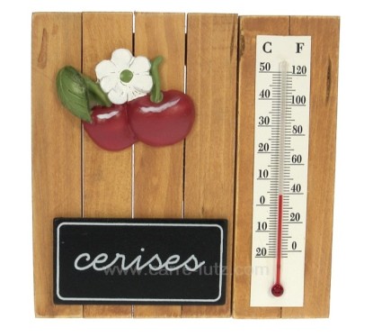 CL50110031  Thermometre cerise 8,90 €