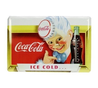 CL50110039 Thermomètre métal coca cola ice cold 13,50 €