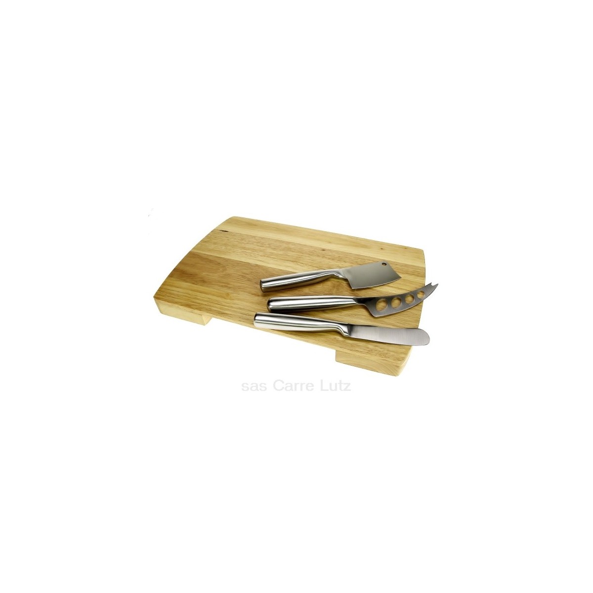 CL50120040  Plateau à fromage en bois huilé avec 3 accessoires 41,70 €