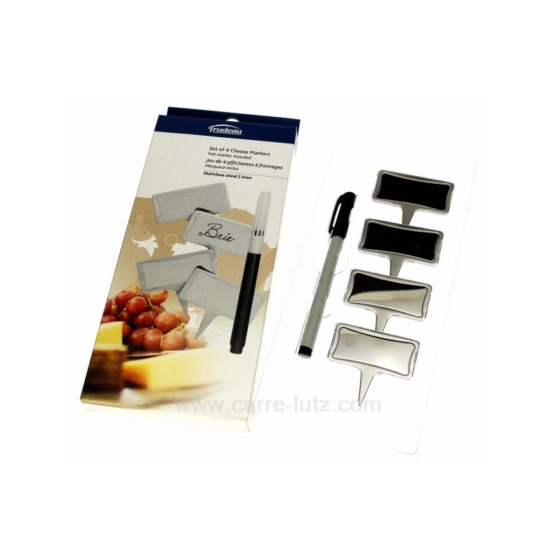 Boite 4 marques fromage inox