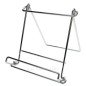 Pupitre pour livre de cuisine en métal chromé Pupitre pour livre de cuisine en métal chromé