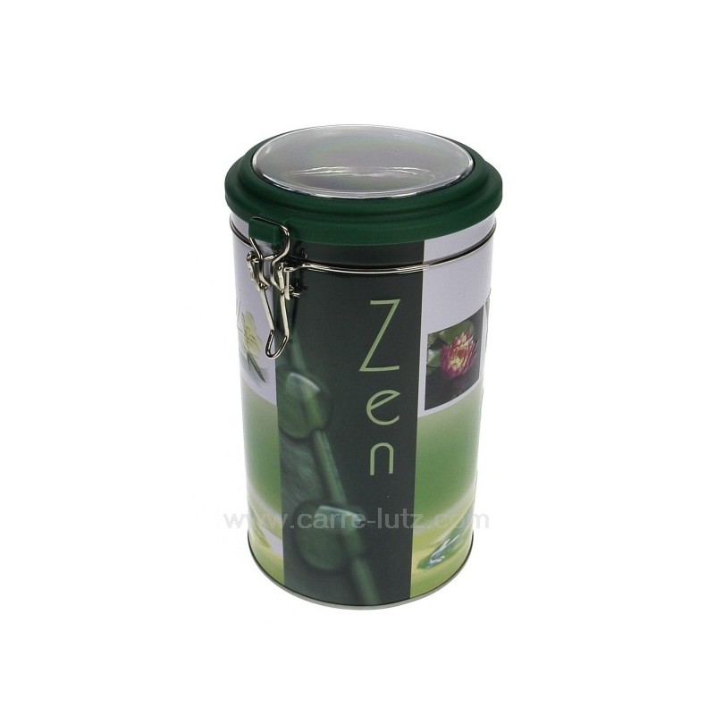 Boite ronde metal Zen