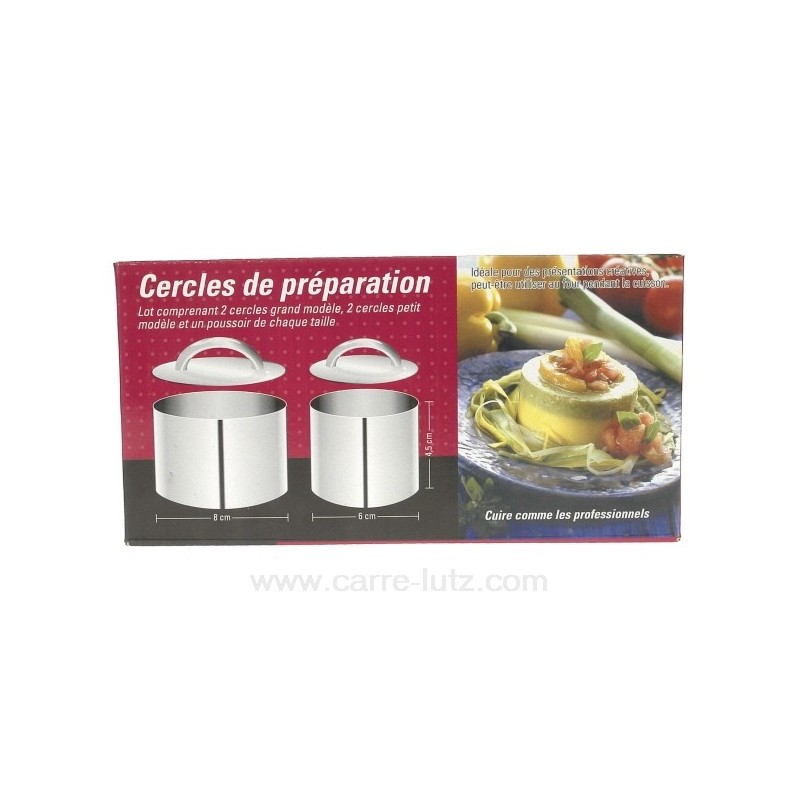 Boite cercle + poussoir