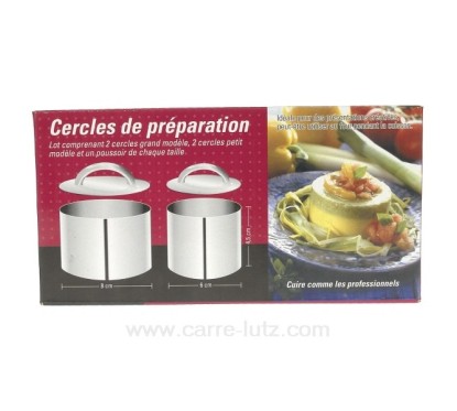 Boite cercle + poussoir