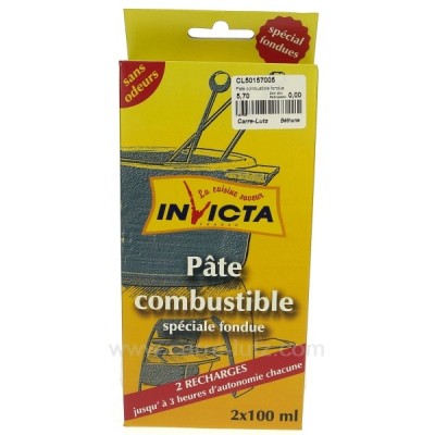 CL50157005  Pate combustible fondue 6,70 €