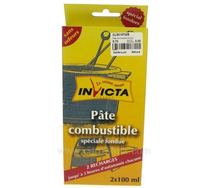 CL50157005  Pate combustible fondue 6,70 €