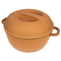 CL50159202  Faitout en fonte d'aluminium couleur terracotta diamètre 24 cm model Pierra Berghoff 71,90 €