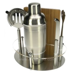 CL50180012  Set cocktail inox/acrylique 54,80 €