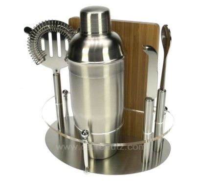 CL50180012  Set cocktail inox/acrylique 54,80 €