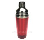 CL50180014  shaker inox/acrylique rouge 13,90 €