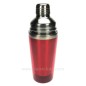 shaker inox/acrylique rouge