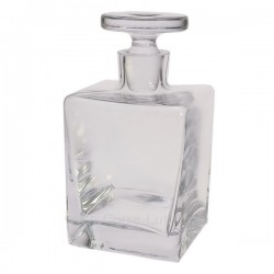 Carafe à whisky en verre forme carrée 1,6 litre, reference CL50190050