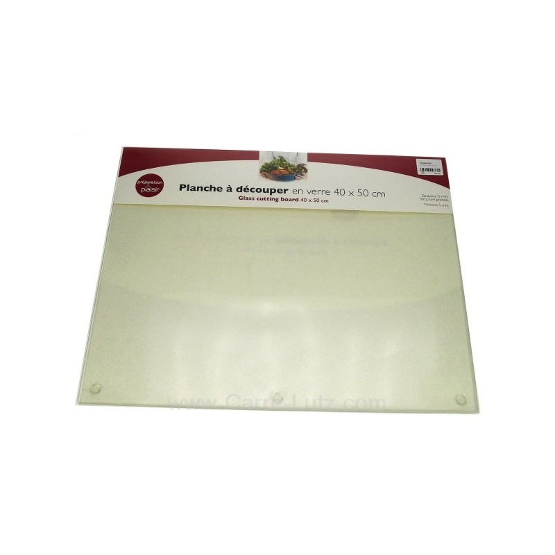 CL50201034  Planche à découper en verre géante 50x40 cm 14,60 €