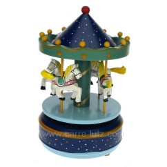 CL50231026  Manege en bois bleu 23,70 €