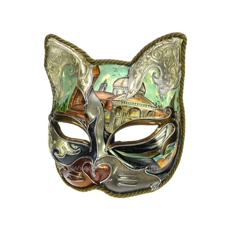 Masque de Venise chat