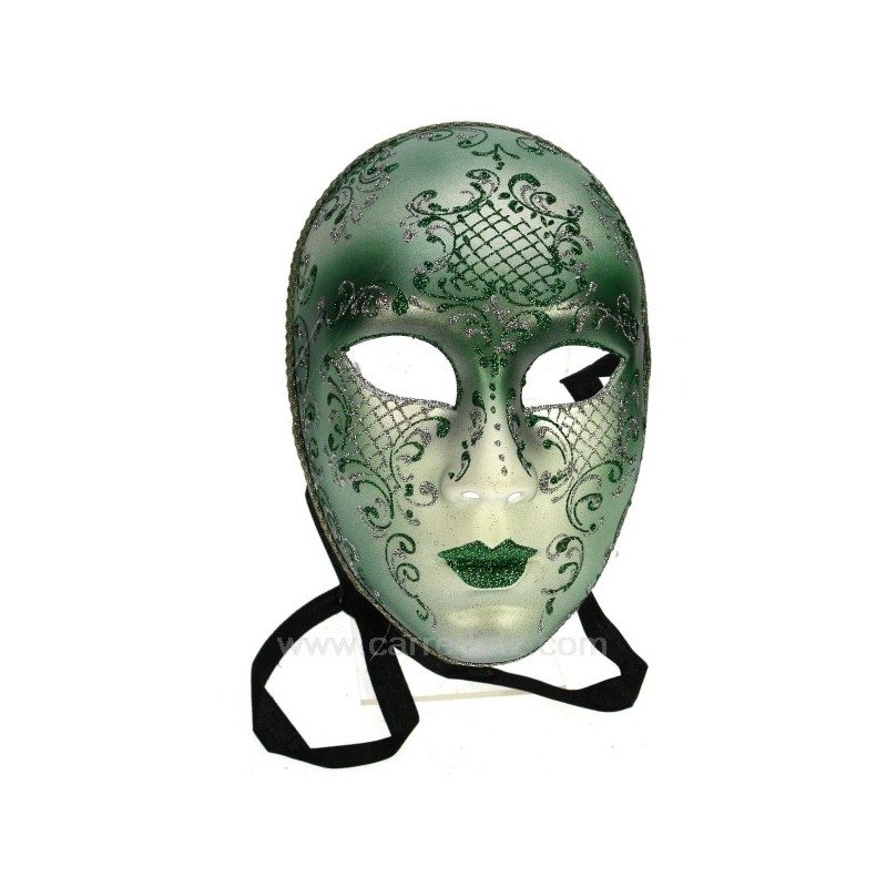 Masque de Venise luxe vert