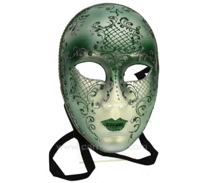 Masque de Venise luxe vert