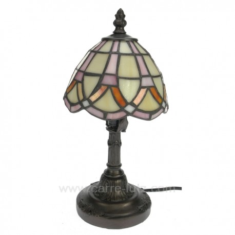 Lampe style Tiffany Cadeaux - Décoration CL50250064, reference CL50250064