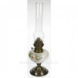 LAMPE A PETROLE ROSES Cadeaux - Décoration CL50251003, reference CL50251003