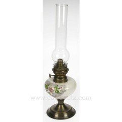 CL50251003  LAMPE A PETROLE ROSES 74,90 €