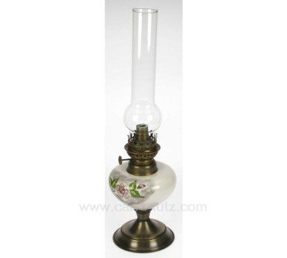 CL50251003  LAMPE A PETROLE ROSES 74,90 €
