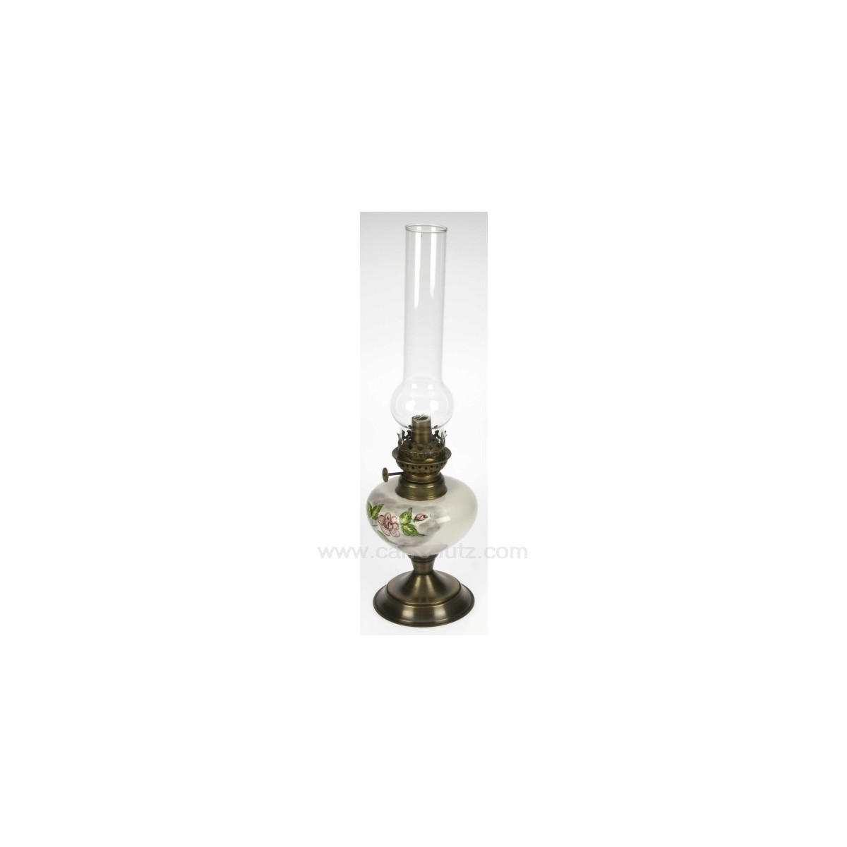CL50251003  LAMPE A PETROLE ROSES 74,90 €