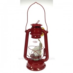 Lampe tempete rouge Cadeaux - Décoration CL50251016, reference CL50251016