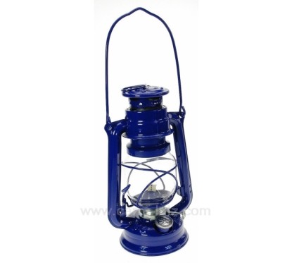 Lampe tempete bleu