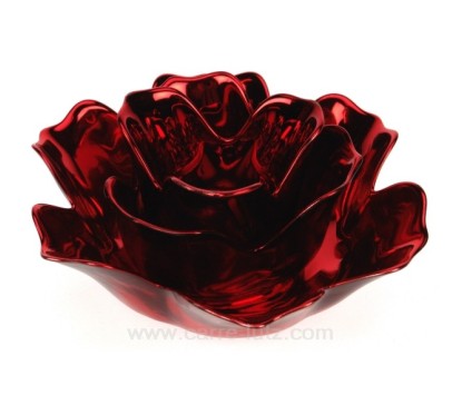 CL50253004  Bougeoir lotus rouge 9,80 €