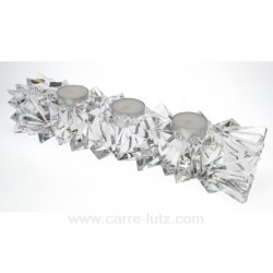 Barette 3 bougies en Cristal Cadeaux - Décoration CL50253006, reference CL50253006