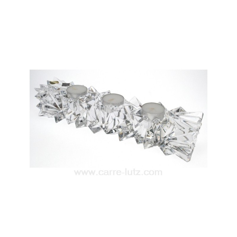 CL50253006  Barette 3 bougies en Cristal 60,00 €