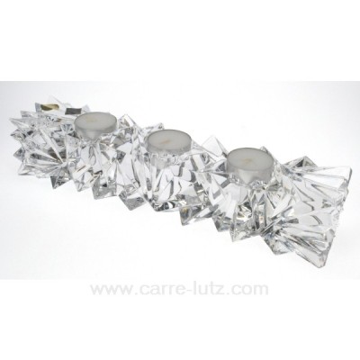 CL50253006  Barette 3 bougies en Cristal 60,00 €