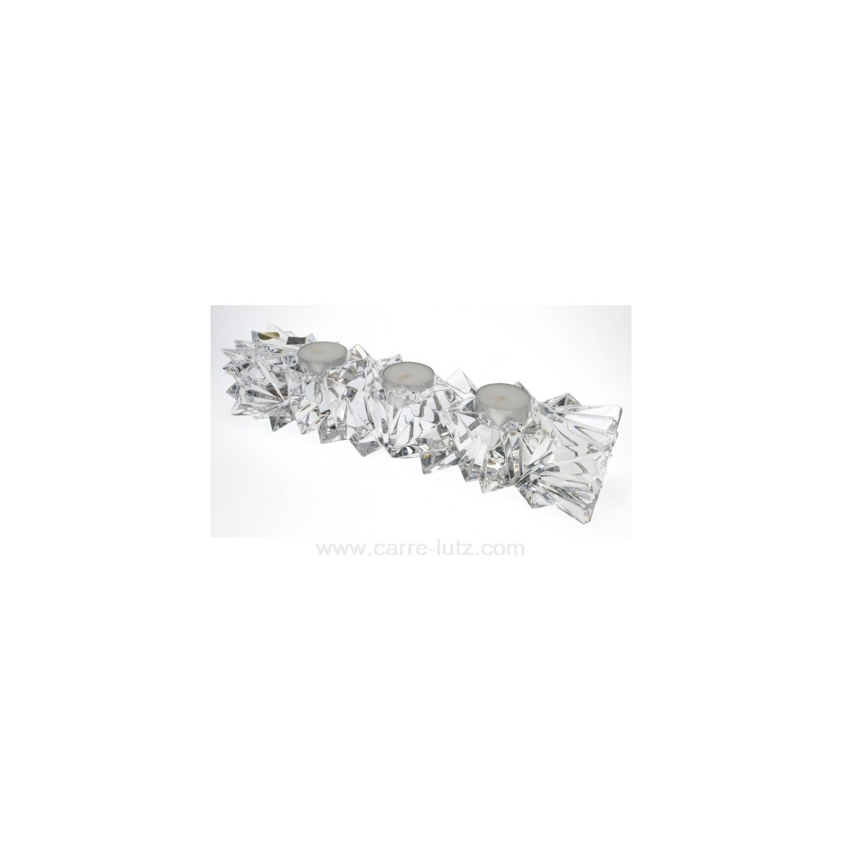 CL50253006  Barette 3 bougies en Cristal 60,00 €