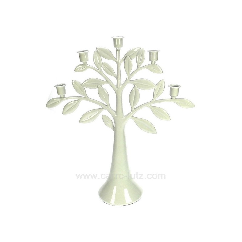 Chandelier arbre blanc