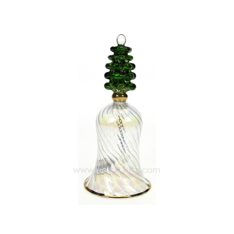 CL55000001  Clochette en verre sapin 28,00 €