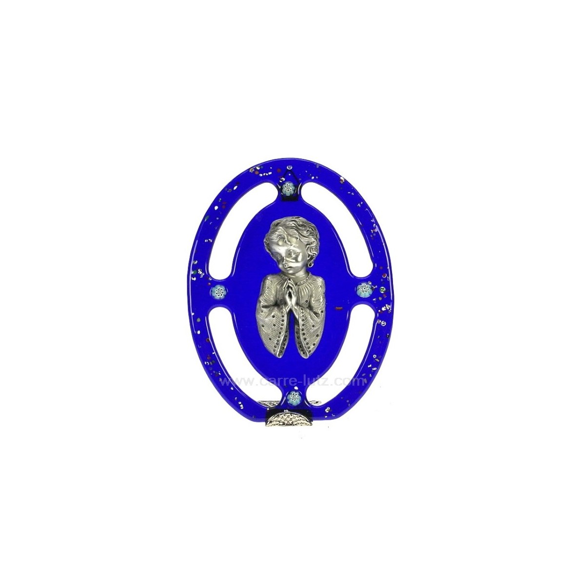 CL60001061  Ange garcon etain fond verre 44,40 €