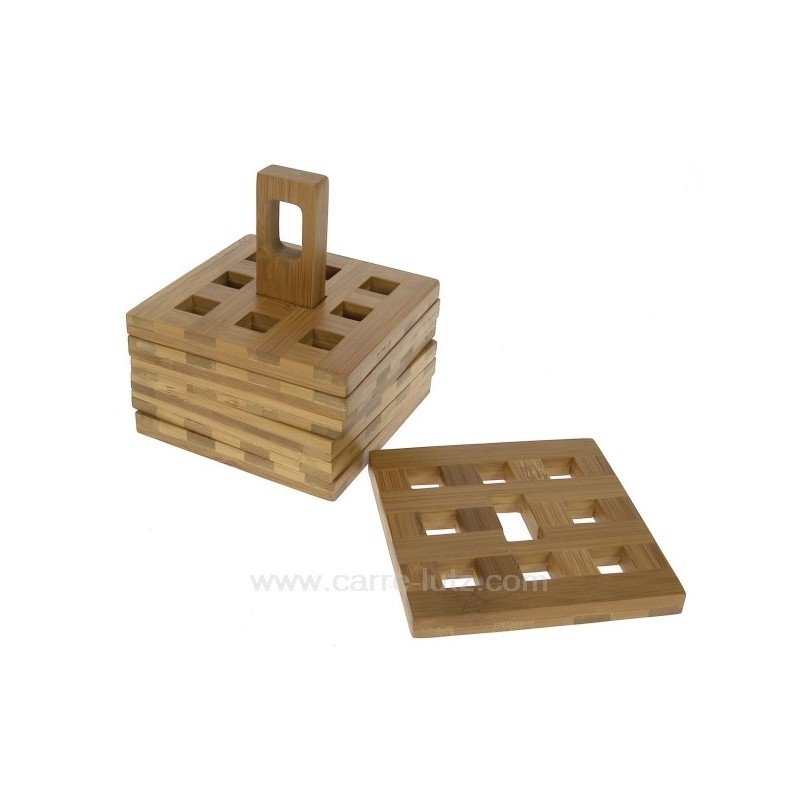 CL70000050  Dessous de verre bambou 13,80 €