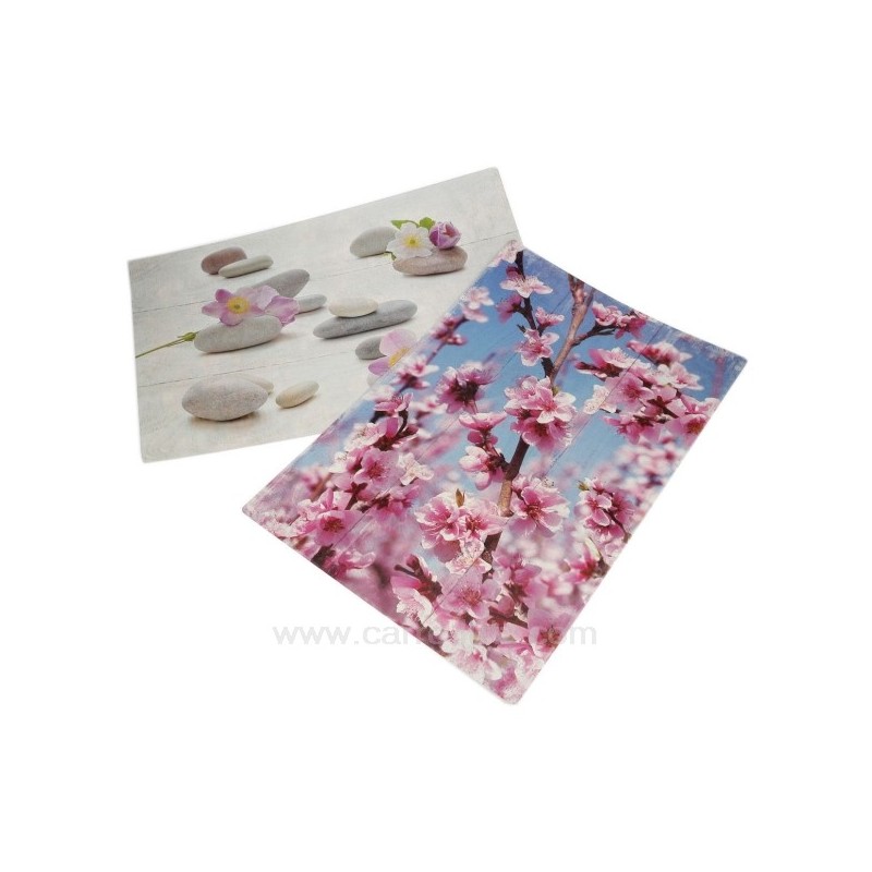 CL70000057  Set de table galet/fleur pommier 4,80 €