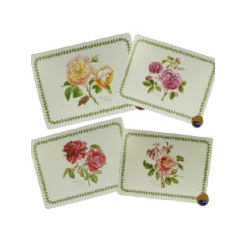 Set de table par 4 Roses Botanic﻿ Pimpernel﻿﻿