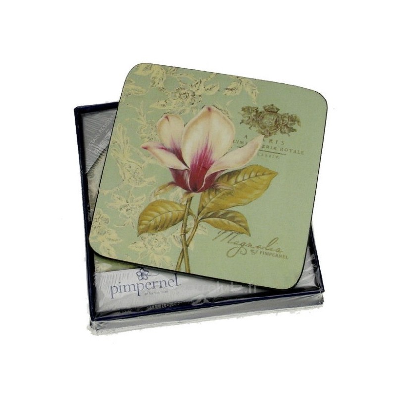 CL70000075  Dessous de verre par 6 Vintage toile﻿ Pimpernel﻿﻿ 11,90 €