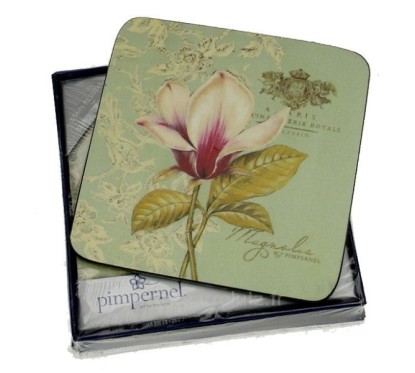 Dessous de verre par 6 Vintage toile﻿ Pimpernel﻿﻿