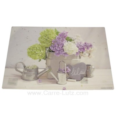 CL70000097  Set de table en plastique souple lila 3,90 €