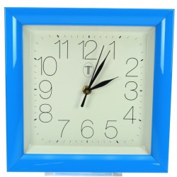 Horloge carre bleue Horlogerie CL80000111, reference CL80000111