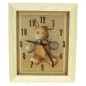 Pendule decor lapin