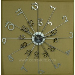 Pendule quartz chiffre Horlogerie CL80000217, reference CL80000217